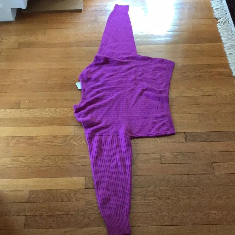 NWT Free People Elias Cashmere Sweater purple